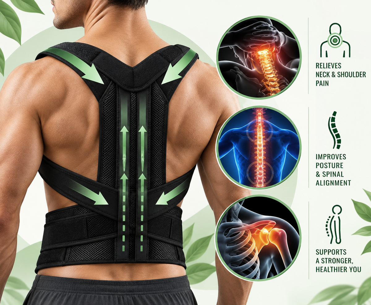 Total Correct-Posture Dual Zone Support Device