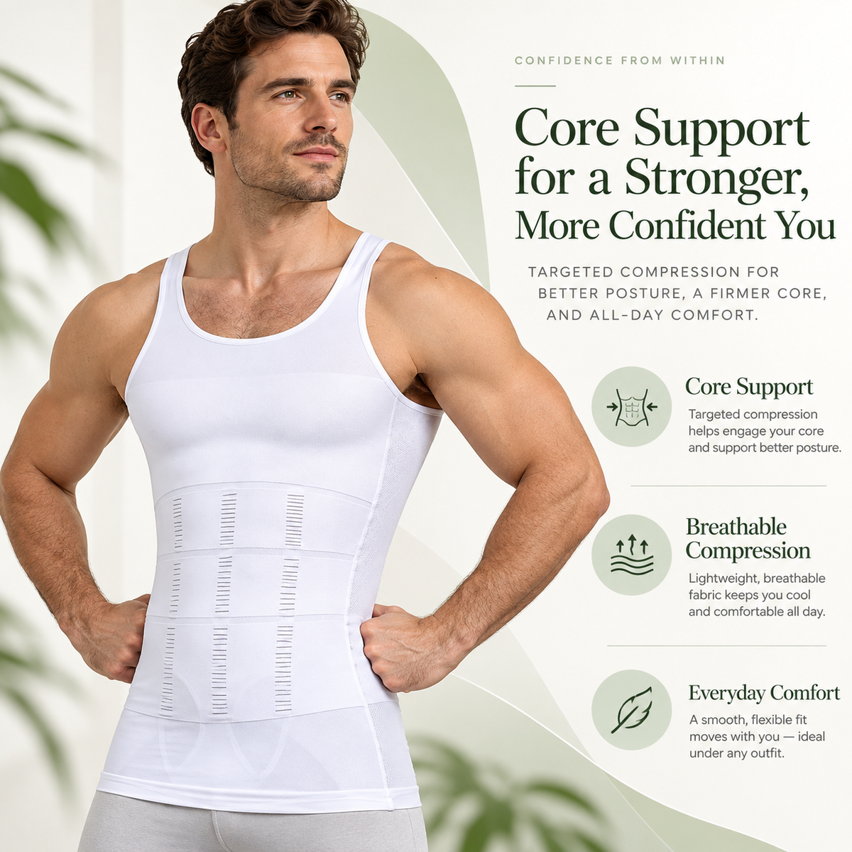 Men's Super Slimmer Body Shaper